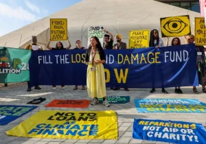 CIDSE pedirá respuestas ante la crisis climática en la COP29 . Fotografía: Mahmoud Khaled | CIDSE