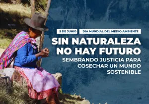 Sembrando justicia para cosechar un mundo sostenible. Fotografía: Iciar de la Peña