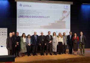 Jornada Deuda o Desarrollo. Fotografía: Guillermo Aguilar. Universidad Loyola.