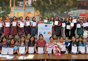 Manos Unidas por el trabajo digno en Guatemala y Perú. Fotografía: Manos Unidas