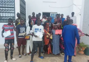 Fortalecimiento de la iniciativa empresarial de los jóvenes rurales basada en prácticas de producción sostenibles y respetuosas con el medio ambiente en Senegal. Fase I