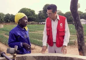 Alberto Virella, Embajador de España en Senegal, visita el Convenio de Manos Unidas y la Cooperación Española