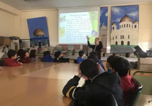 Alumnos de primaria CEIP San Pedro Apóstol.