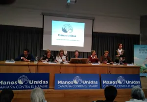 Ana Ruiz en las Jornadas de Formación de Manos Unidas