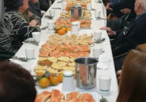 Cena del hambre de Manos Unidas. Onda 2020