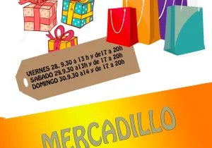 Mercadillo solidario en la Parroquia de Nuestra Señora del Rosario