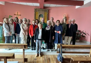 Nuestro Arzobispo Don Florencio Roselló nos acompaña en la misa de comienzo de curso de la delegación de Pamplona