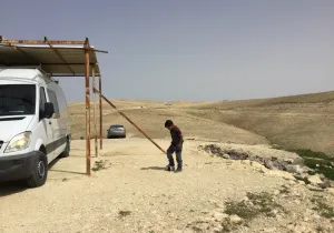 Desierto de Judea, fotografía Manos Unidas. 