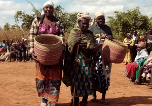 Dotación de agua para comunidad rural