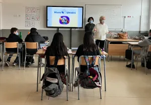 Charla en Instituto Joan Amigó de l'espluga de Francolí