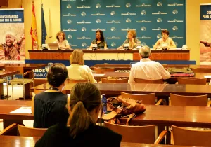 Rueda de prensa de presentación de la Memoria 2021 de Manos Unidas - Foto Javier Mármol