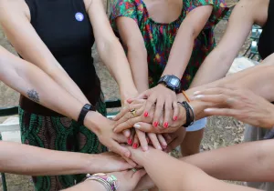 Voluntarios. Foto de Irene Hernández- Sanjuán