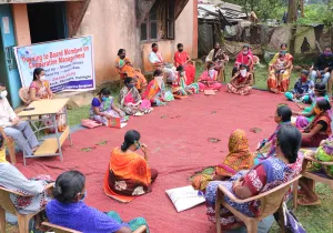 Mujeres en Orissa. India. Foto: Manos Unidas