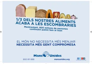 El mundo no necesita más comida, necesita más gente comprometida