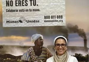 Janeth Rodríguez, misionera franciscana en Mali. Foto: Manos Unidas/IreneSanjuan