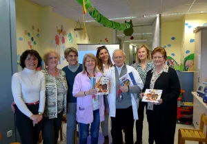 Sant Jordi en el Hospital Joan XXIII de Tarragona