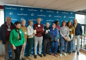 Voluntarios de Manos Unidas Madrid en las Jornadas de Formación en el Escorial en 2024