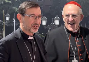 José Cobo y Carlos Osoro, arzobispos de Madrid