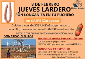 Jueves Lardero Solidario en Caspe