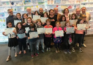 Entrega de los premios del IX Concurso de Dibujo infantil del gOvi