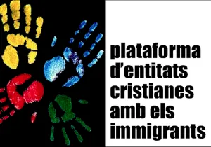 Logo de la Plataforma de Entidades Cristianas con los Inmigrantes