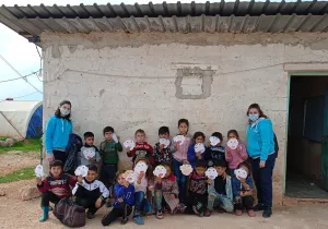 Diez años de guerra en Siria Foto: Maristas Azules/Manos Unidas 