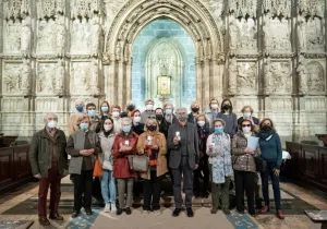 Voluntarios de Manos Unidas Valencia encienden su compromiso un año más. 