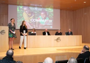 Presentación de la Campaña "COMPARTIR ES NUESTRA MAYOR RIQUEZA" en Zaragoza