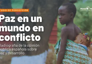 El 94 % de los españoles vincula la paz con la justicia social y la lucha contra el hambre