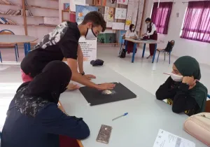 Aula secundaria en Tetuán. Marruecos. Foto: Manos Unidas