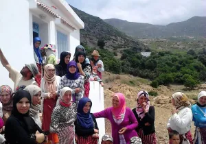 Ellas, mujeres en Marruecos.