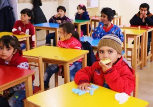 Educación para niños refugiados sirios e iraquíes