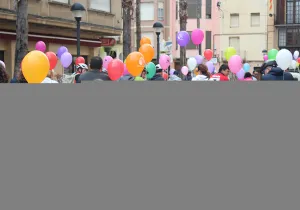 Momento de la salida de la XXVI Marcha Ciclista de la Solidaridad