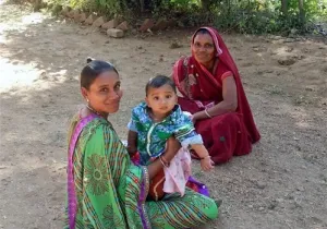 El 55% de la mortalidad infantil  de esta zona de India se debe a problemas relacionados con la desnutrición.