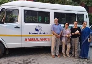 Clínica móvil gracias a una ambulancia que llegará a 9 aldeas remotas.