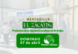 Mercadillo Solidario en Bullas, Manos Unidas
