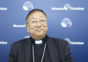 Monseñor Linus Neli, Arzobispo de Manipur. Fotografía: Javier Huesa. Manos Unidas.