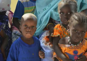 Niños de la región de Gorgol, en Mauritania