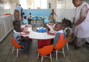 Imagen procedente de uno de los proyectos de Manos Unidas en África, continente con la mayor tasa de hambre en el mundo.