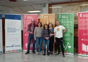 Exposición de Manos Unidas sobre los Objetivos de Desarrollo del Milenio en Cehegín