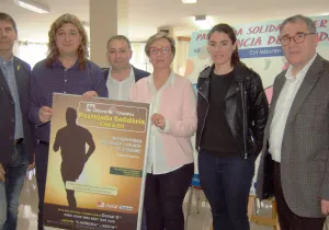 Marcha solidaria en 10 localidades leridanas