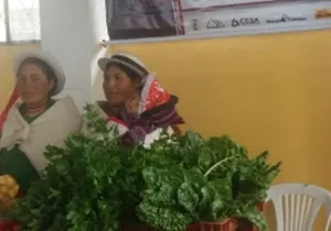 La Organización de mujeres San Francisco Cuatro Esquinas e la exposición de Palmira