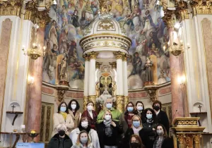 Acción de gracias en la comarcal de Paterna de Manos Unidas Valencia. 