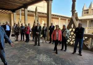Visita de la delegación de Manos Unidas a la Catedral de Pamplona