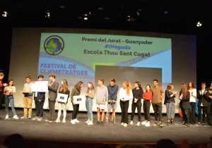 Participantes y ganadores del Concurso de Clipmetrajes autonómico