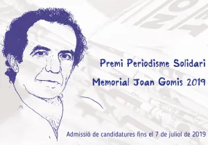 Premio de Periodismo Solidario "Memorial Joan Gomis" 2019
