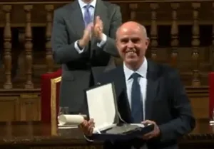Patricio Larrosa - Premio de Derechos Humanos Rey de España - Foto ACOES