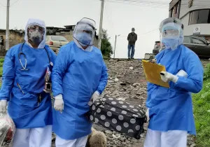 Proyecto Apoyo Comunitario Integral por Emergencia del Coronavirus en Quito. Ecuador. Foto: Fundación Tierra Nueva