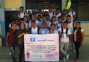 Proyecto de Manos Unidas para prevención de violencia de género en Ecuador