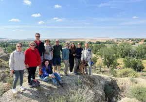 Voluntarios de Manos Unidas Madrid en la II Salida Senderista CDEI del Arzobispado de Madrid